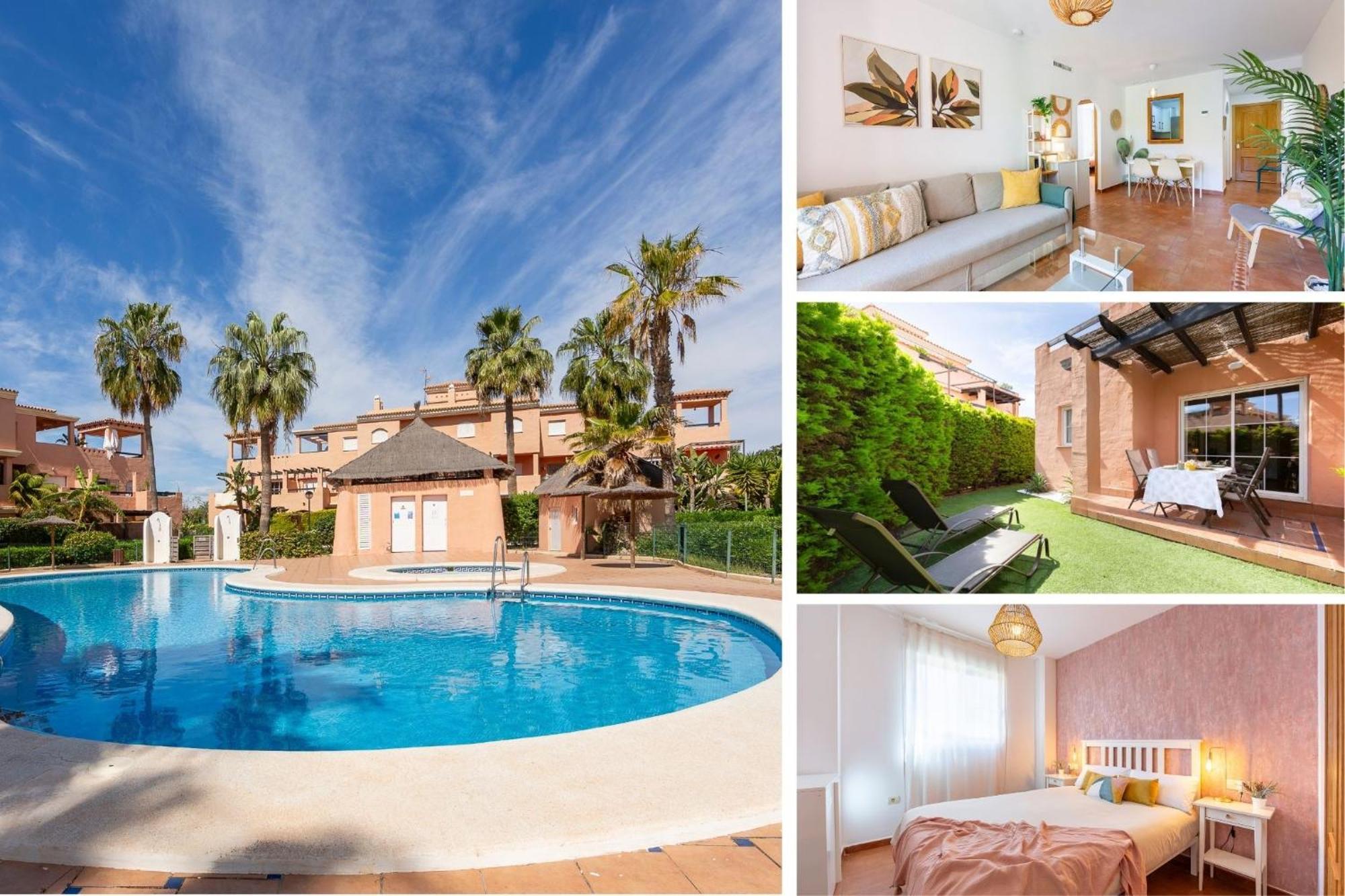 Appartement Jardin Privado # Netflix # Playa A 8min # Wifi # Familia # Vera